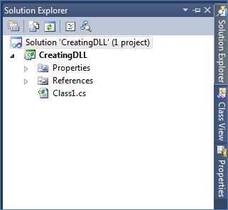 Creating C# Class Library (DLL) Using Visual Studio .NET