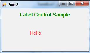 Label Control in C#.Net – MindStick