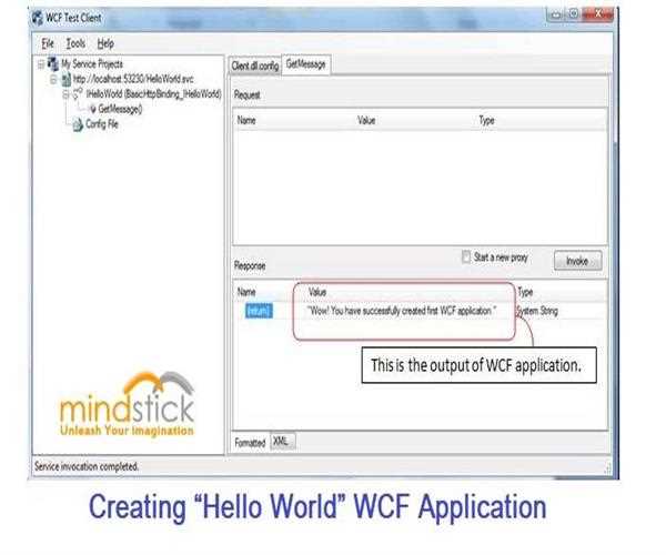 Creating “Hello World” WCF Application