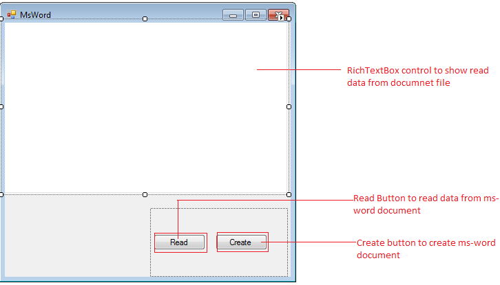 Create Microsoft Word Document by using C# – MindStick