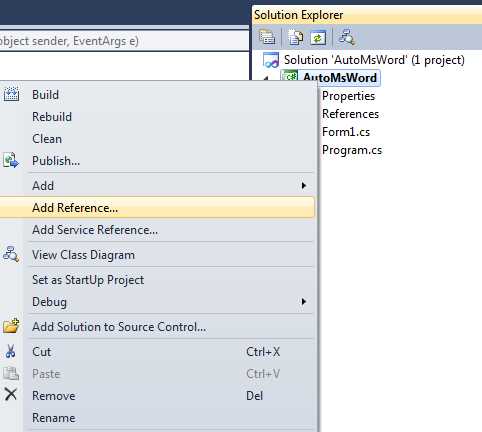 Create Microsoft Word Document by using C#