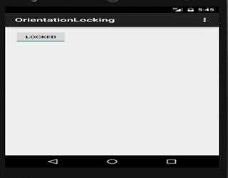 Dynamically Locking Activity orientation in Android