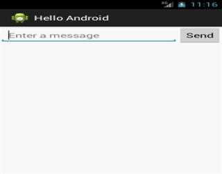 Building simple user interface in Android