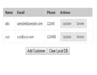 Offline Add, Edit, Delete Data in HTML5 IndexedDB