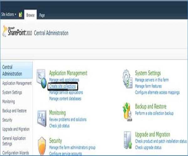 How to Create a Site in SharePoint 2010 – MindStick