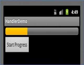 Using Handler in Android Application