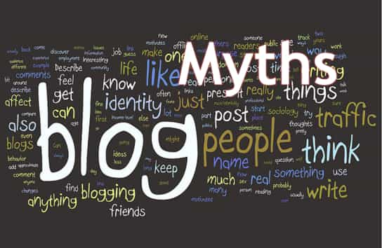 Myths and misconception about blog