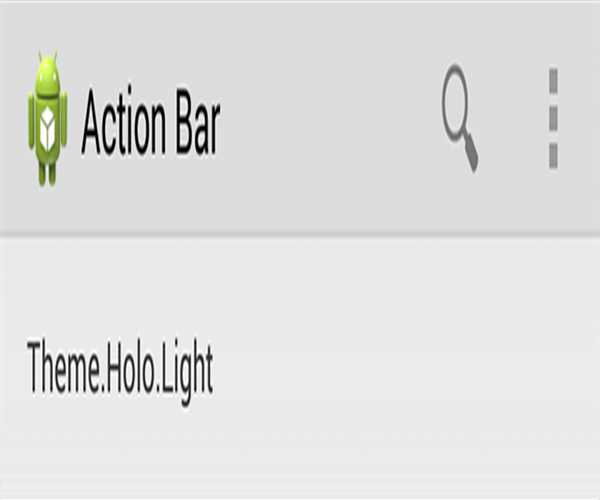 Styling the Action Bar in Andriod – MindStick