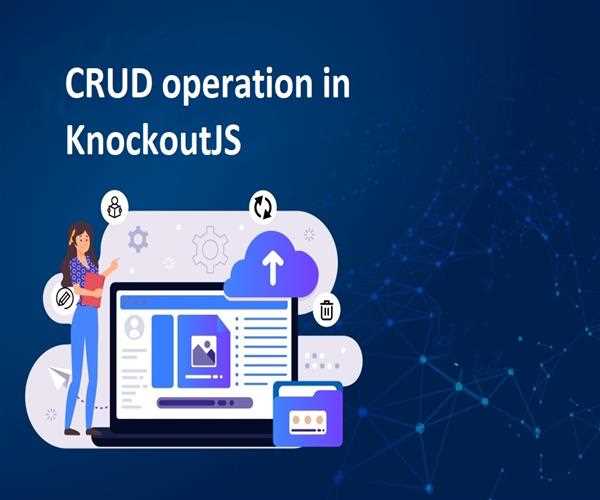 CRUD operation in KnockoutJS.