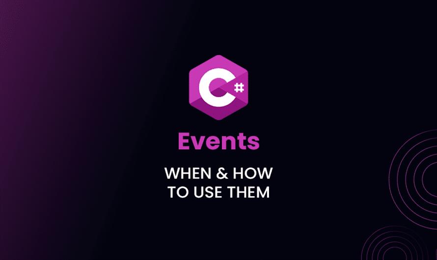 C# Events – A Complete Beginner's Guide – MindStick