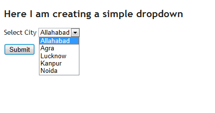 Dropdown list helper for creating dropdown list in ASP.NET MVC3 – MindStick