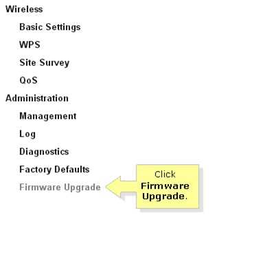 How to update firmware of Linksys WiFi range extender?