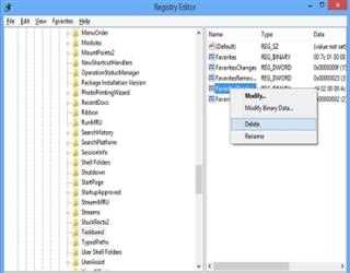 Delete past items in taskbar