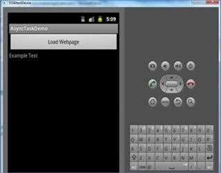 Using AsyncTask in Android Application