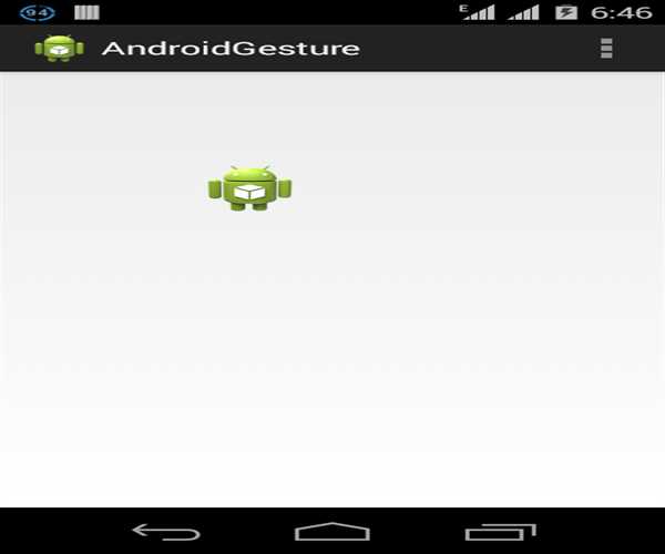 Gesture in Android - MindStick
