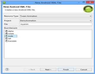 How to animate image left to right in android