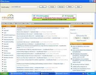 Creating Web Browser Application in Windows Forms
