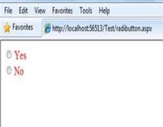 RadioButton Control in ASP.Net