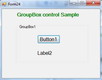 Resultado de imagen para GroupBox: en visual basic