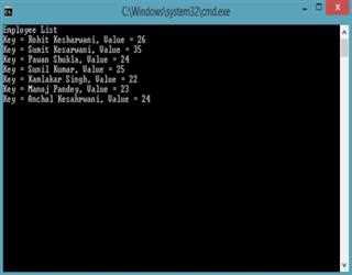 Hashtable And Dictionary in C#