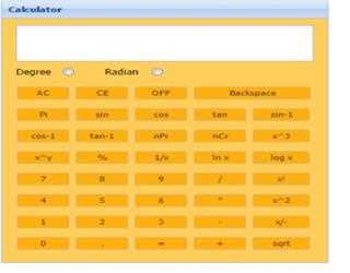 Scientific Calculator layout code in Sencha ExtJs