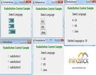 RadioButton Control in C#.Net