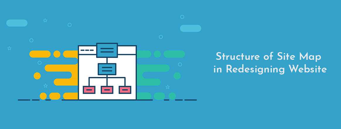 Structure of Site Map in Redesigning Website