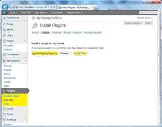 Creating Plugin in WordPress