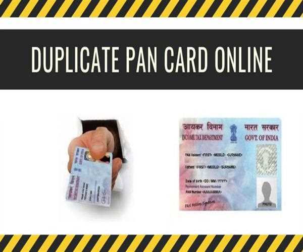 Follow the Steps of Reapplication Procedure When PAN Card is Lost