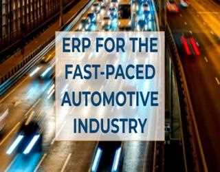 Using ERP: How will ERP save the automotive industry and help to expand image