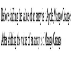 JavaScript Array Object