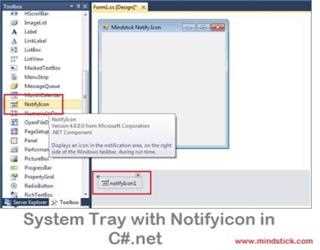 System Tray with Notify Icon in C#.net
