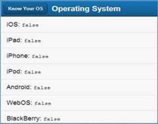 Determining the Operating System of User’s Device in Sencha Touch