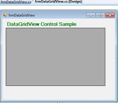 DataGridView Control in C#.Net – MindStick