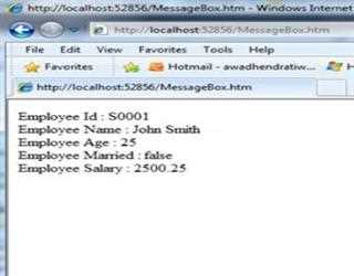 Creating variable in java script