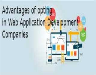 Advantages of opting in Web Application Development Companies