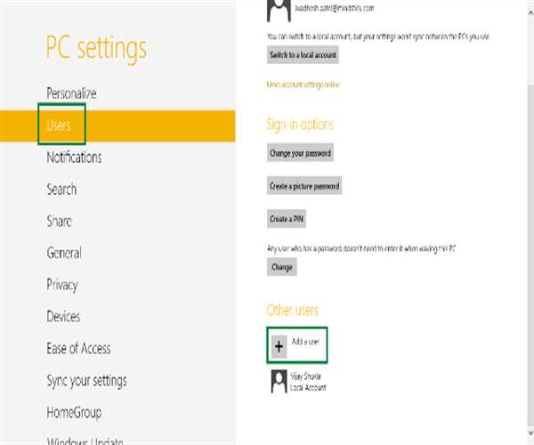 Create Local user in Windows 8 – MindStick