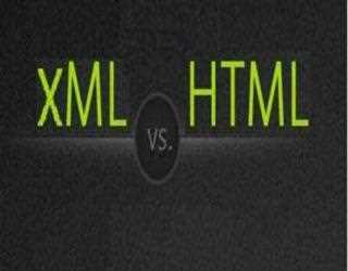 XML vs HTML image
