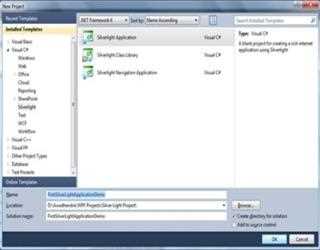 Silverlight application