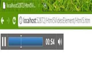 Audio element in HTML5