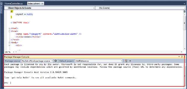 Add reference of System.Web.Optimization in MVC 4