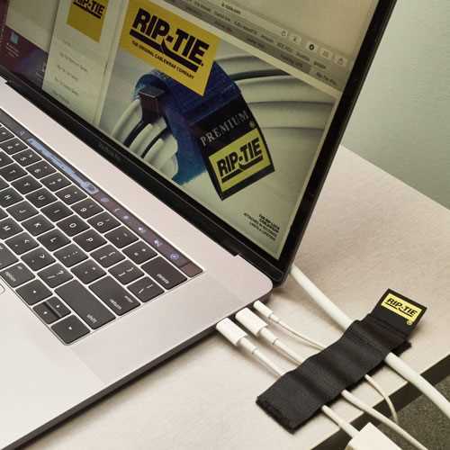 Organizing Around the Office with Velcro Cable Wraps