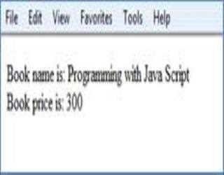Java Script Objects