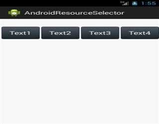 Android resource selectors
