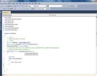 Inserting Records in Table by Using Web Services