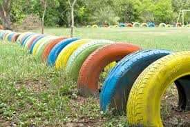 How to Make the Most of Used Tires in a Playground?