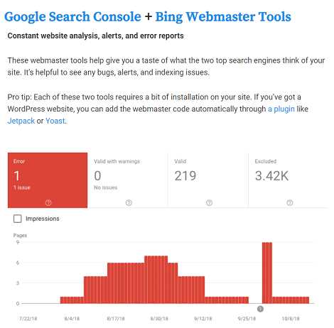 Please tell me some special tools for SEO ?