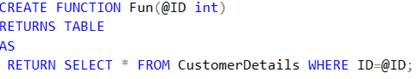 What is function in SQL Server?
