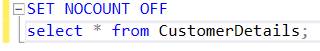What is the use of SET NOCOUNT ON/OFF statement in SQL Server?