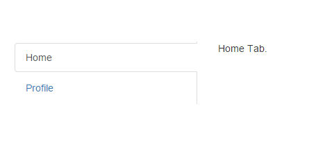How to fix bootstrap tab Vertical with text?